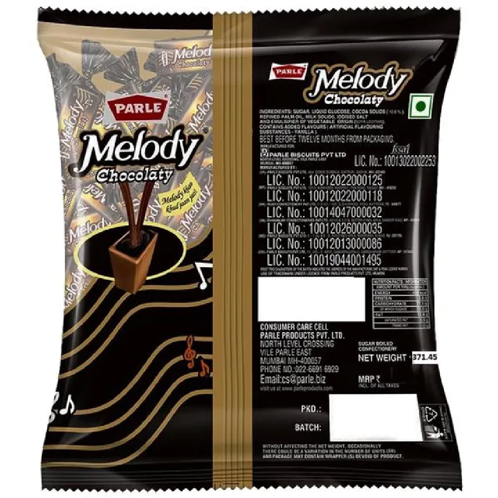 Parle Candy - Melody Chocolaty, 391 g-2.webp
